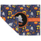 Halloween Night Linen Placemat - Folded Corner (double side)