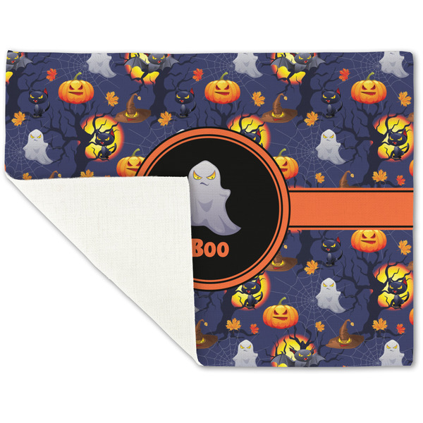 Halloween Night Linen Placemat - Folded Corner (single side)