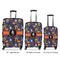 Halloween Night Luggage Bags all sizes - With Handle