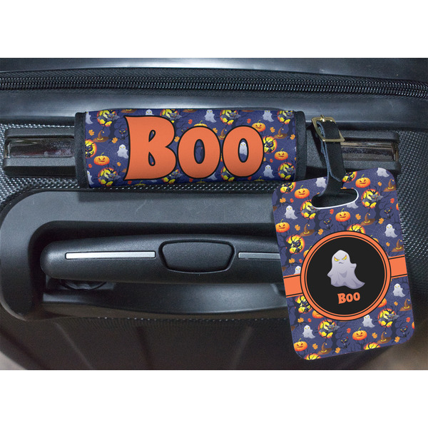 Halloween Night Luggage Wrap & Tag