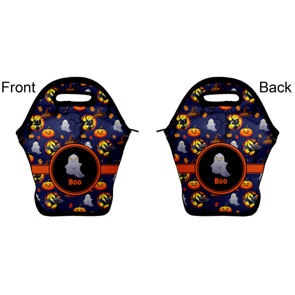 Halloween Night Lunch Bag - Front and Back