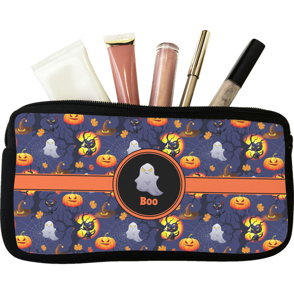 Custom Halloween Night Makeup / Cosmetic Bag - Small (Personalized)