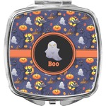 Halloween Night Compact Makeup Mirror (Personalized)