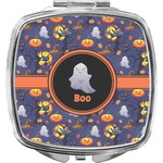 Halloween Night Compact Makeup Mirror (Personalized)