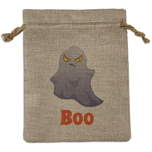 Custom Halloween Night Burlap Gift Bag (Personalized)
