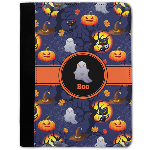 Custom Halloween Night Notebook Padfolio w/ Name or Text