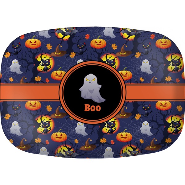 Custom Halloween Night Melamine Platter (Personalized)