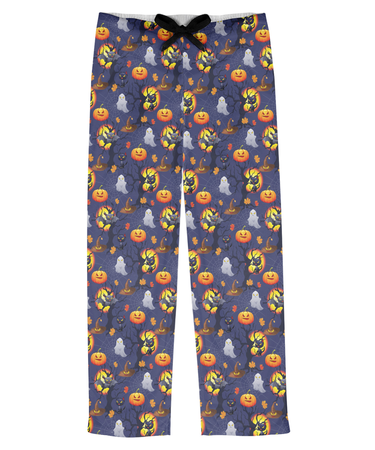 Custom Halloween Night Mens Pajama Pants | YouCustomizeIt