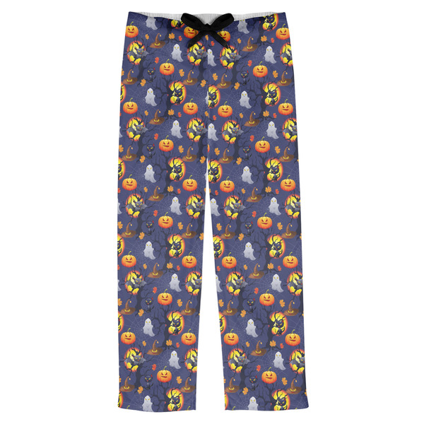 Custom Halloween Night Mens Pajama Pants - 2XL