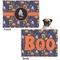 Halloween Night Microfleece Dog Blanket - Regular - Front & Back