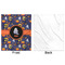 Halloween Night Minky Blanket - 50"x60" - Single Sided - Front & Back