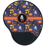 Halloween Night Mouse Pad with Wrist Support