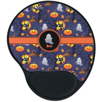 Halloween Night Mouse Pad with Wrist Support