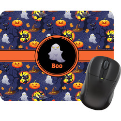 Halloween Night Rectangular Mouse Pad (Personalized)
