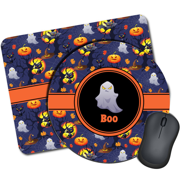 Custom Halloween Night Mouse Pad (Personalized)