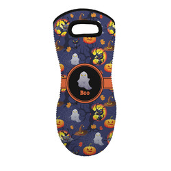 Halloween Night Neoprene Oven Mitt w/ Name or Text