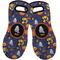 Halloween Night Neoprene Oven Mitts - Set of 2 w/ Name or Text