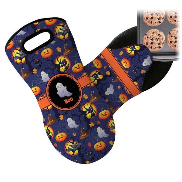Halloween Night Neoprene Oven Mitt