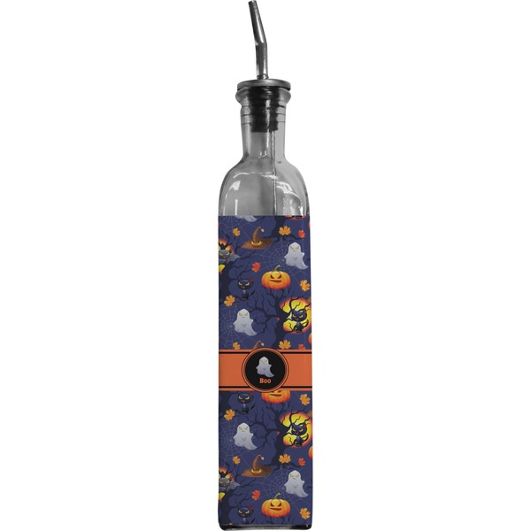 Custom Halloween Night Oil Dispenser Bottle (Personalized)
