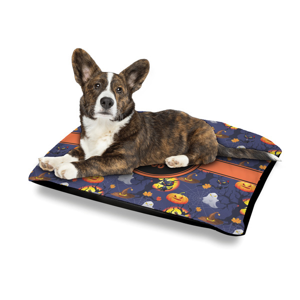 Halloween Night Outdoor Dog Beds - Medium - IN CONTEXT