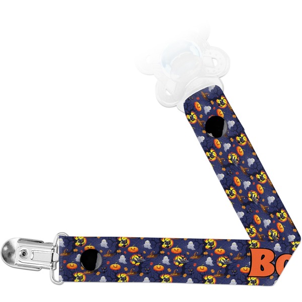 Custom Halloween Night Pacifier Clip (Personalized)
