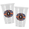 Halloween Night Party Cups - 16oz - Alt View