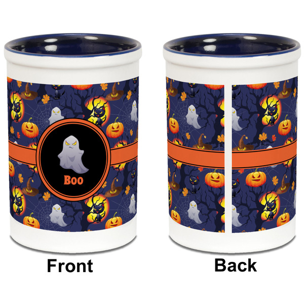 Halloween Night Pencil Holder - Blue - approval