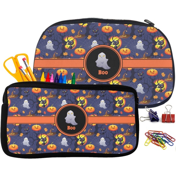 Halloween Night Pencil / School Supplies Bags Small and Medium