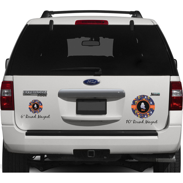 Halloween Night Personalized Car Magnets on Ford Explorer