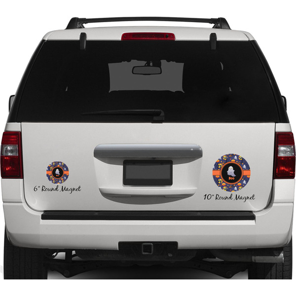 Halloween Night Personalized Car Magnets on Ford Explorer