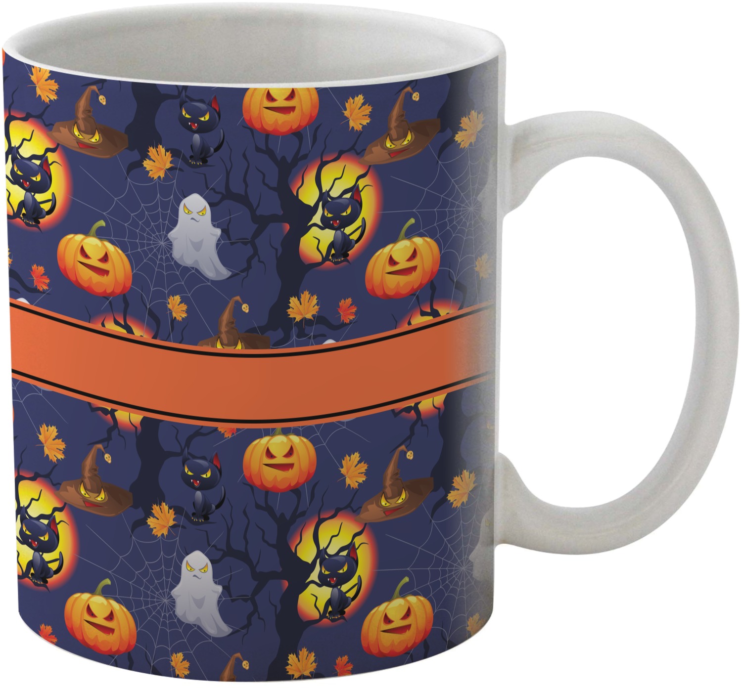Halloween Night Coffee Mug (Personalized) - YouCustomizeIt