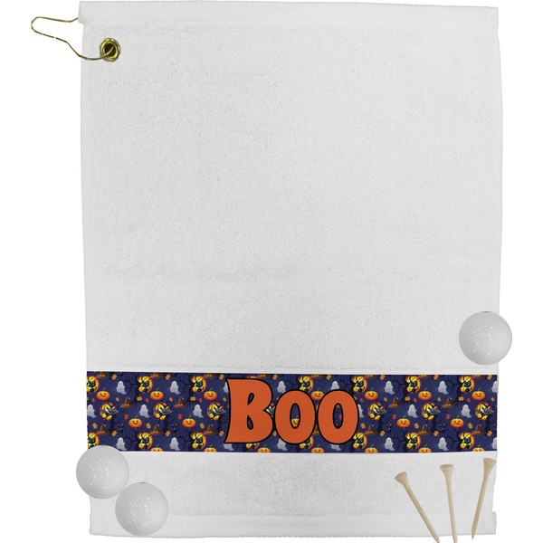 Custom Halloween Night Golf Bag Towel (Personalized)