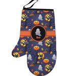Halloween Night Left Oven Mitt (Personalized)