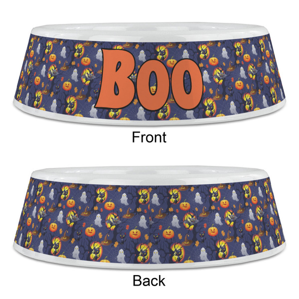 Halloween Night Plastic Pet Bowls - Large - APPROVAL