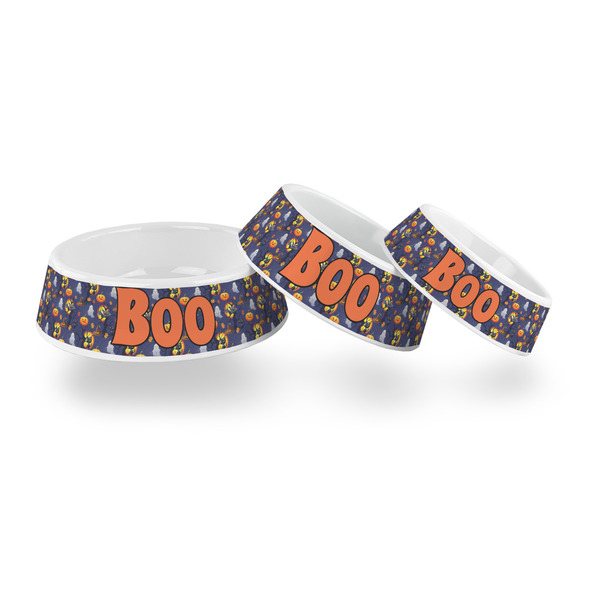 Halloween Night Plastic Pet Bowls - PARENT MAIN