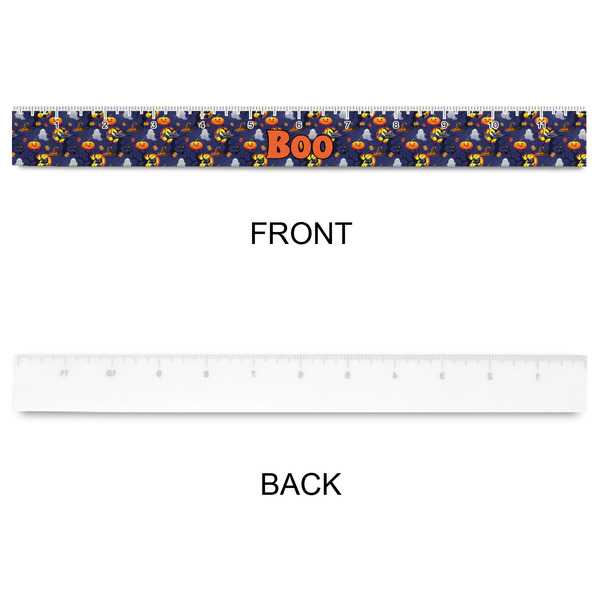 Halloween Night Plastic Ruler - 12" - APPROVAL