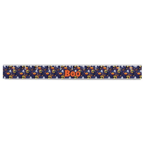 Halloween Night Plastic Ruler - 12" - FRONT