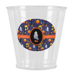 Halloween Night Plastic Shot Glass (Personalized)