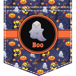 Halloween Night Iron On Faux Pocket (Personalized)