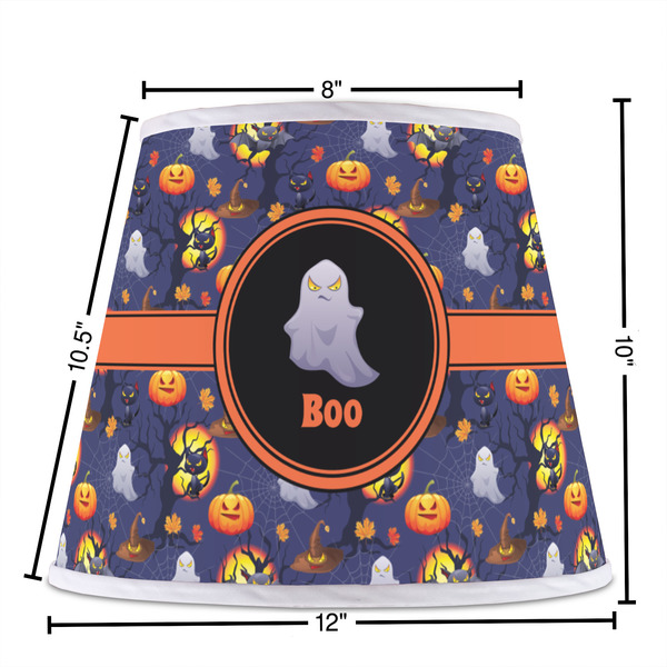 Halloween Night Poly Film Empire Lampshade - Dimensions