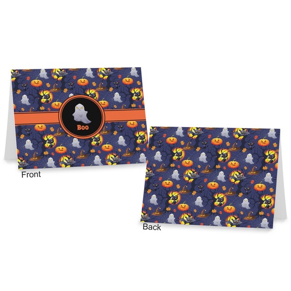 Halloween Night Postcard - Front and Back