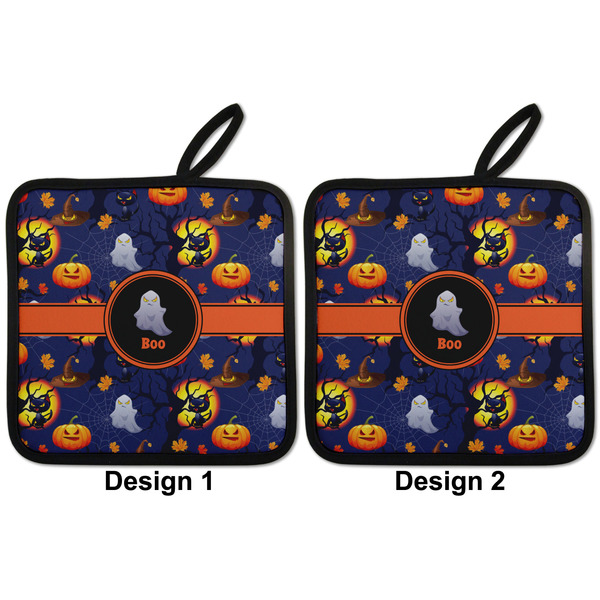 Halloween Night Pot Holders - Set of 2 APPROVAL