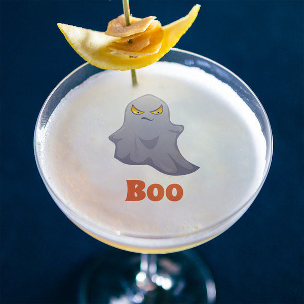 Halloween Night Printed Drink Topper - XLarge - In Context