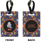 Halloween Night Rectangle Luggage Tag (Front + Back)