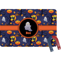 Halloween Night Rectangular Fridge Magnet (Personalized)