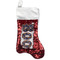Halloween Night Red Sequin Stocking - Front