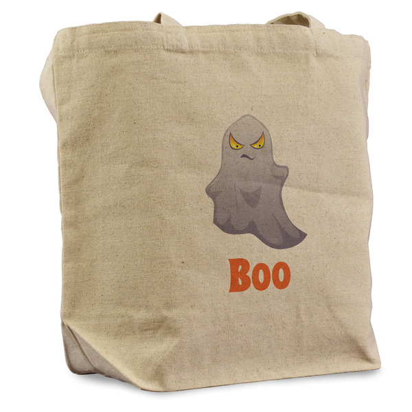 Custom Halloween Night Reusable Cotton Grocery Bag (Personalized)