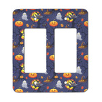 Halloween Night Rocker Style Light Switch Cover - Two Switch