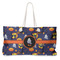Halloween Night Large Tote Bag with Rope Handles (Personalized)