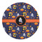 Halloween Night 5' Round Indoor Area Rug (Personalized)
